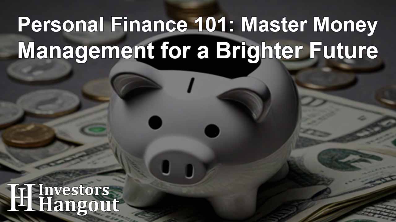 Personal Finance 101: Master Money Management for a Brighter Future