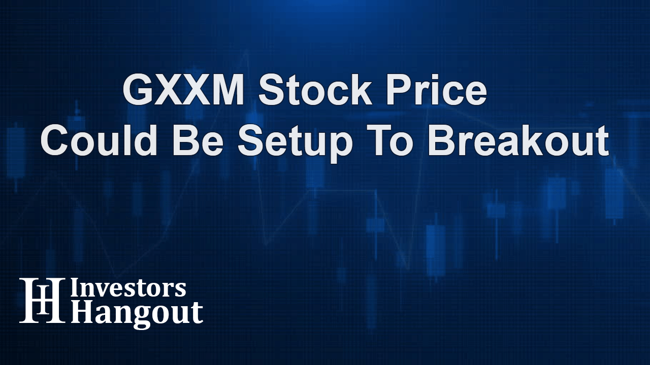 GXXM Stock Price Could Be Setup To Breakout