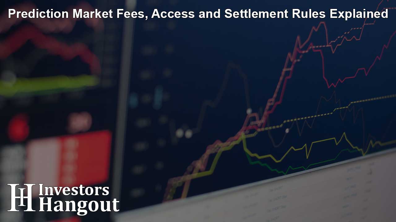 Prediction Market Fees, Access and Settlement Rules Explained