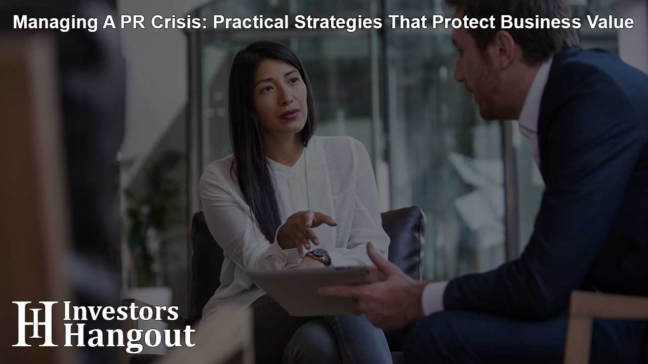 Managing A PR Crisis: Practical Strategies That Protect Business Value