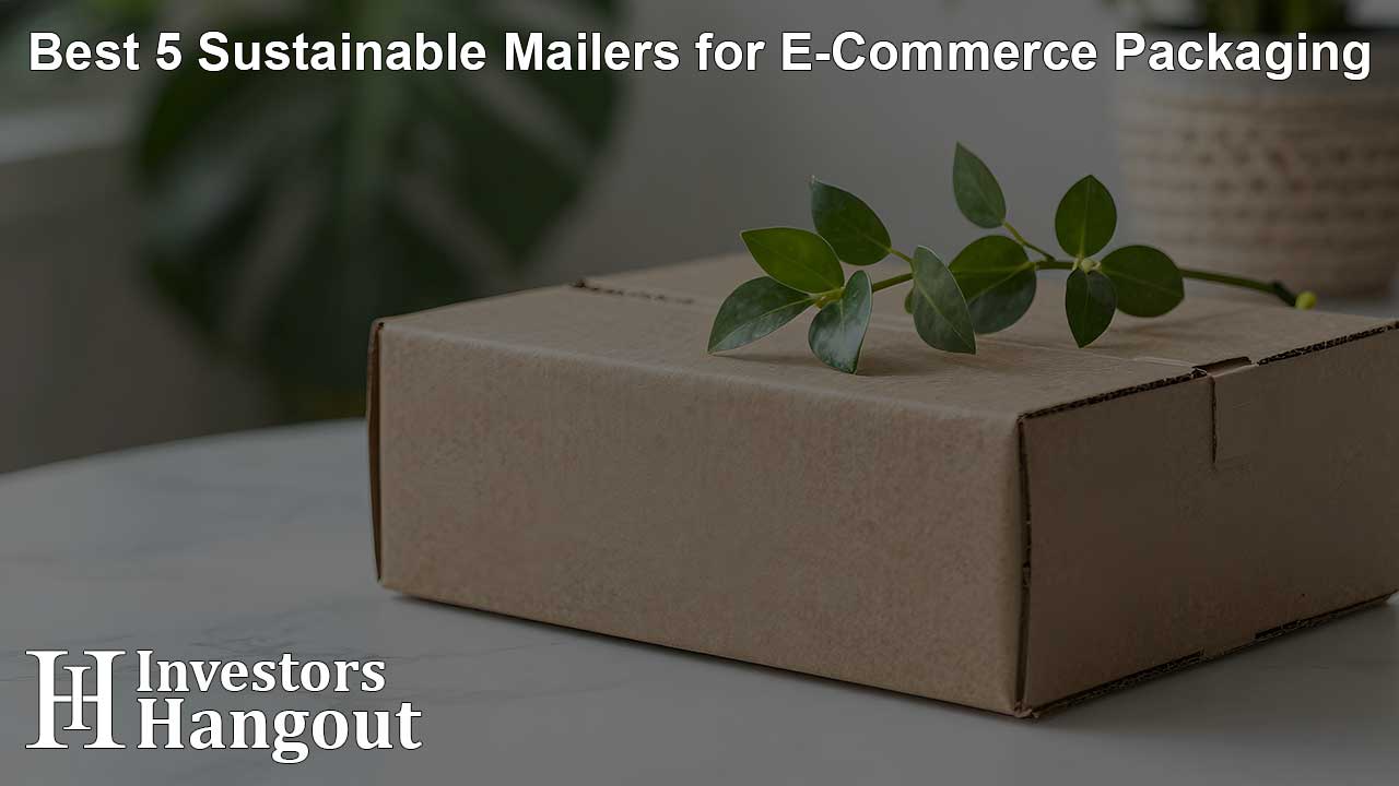Best 5 Sustainable Mailers for E-Commerce Packaging