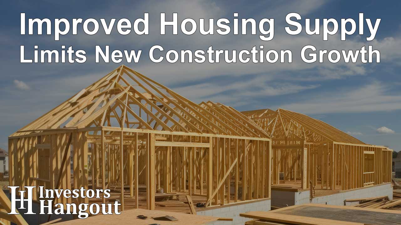 Improved Housing Supply Limits New Construction Growth