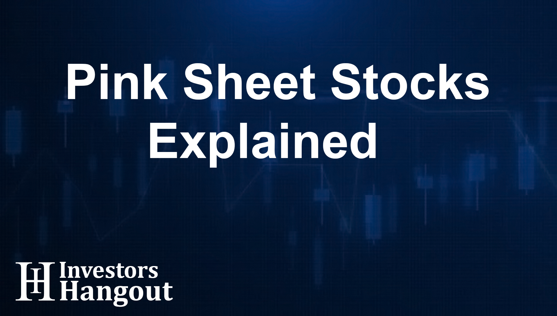 Pink Sheet Stock Quotes