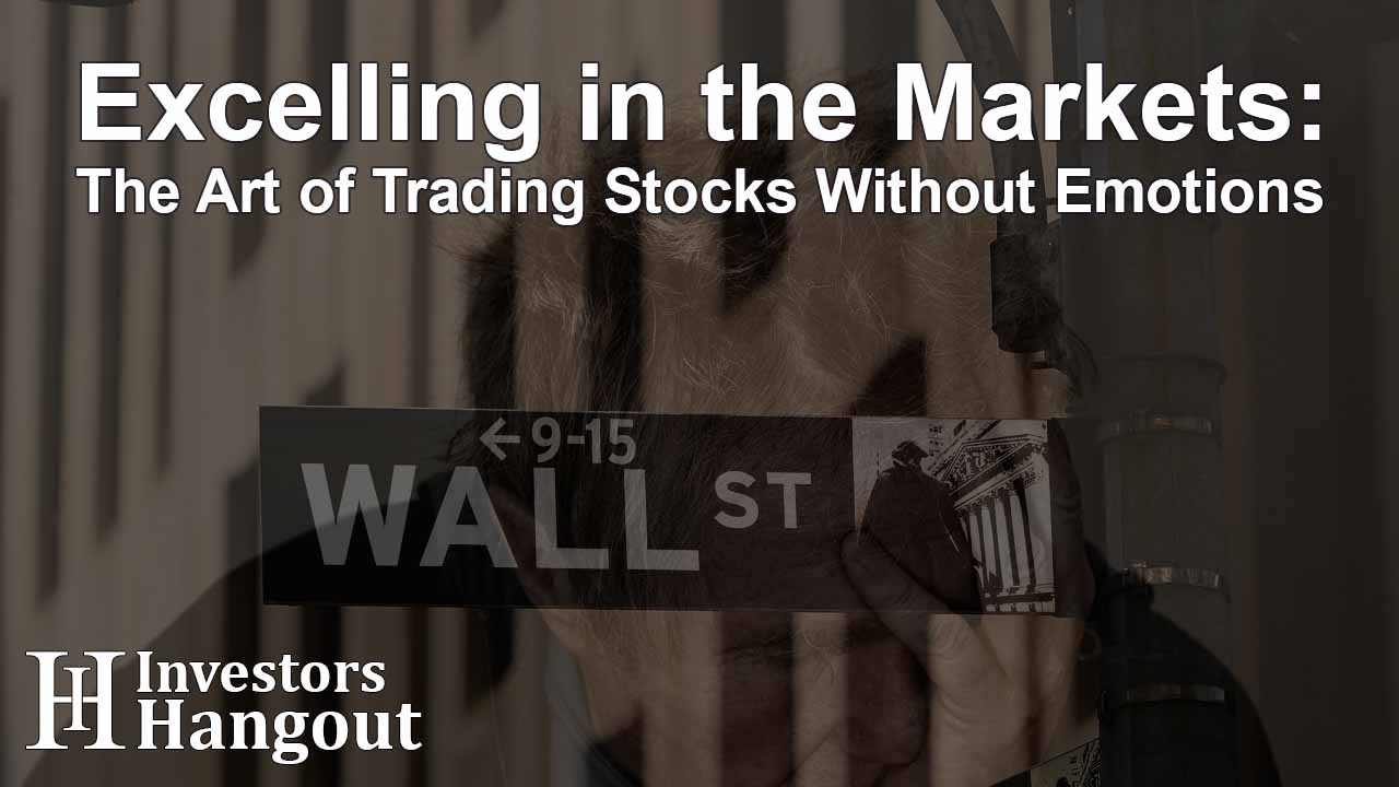Excelling in the Markets: The Art of Trading Stocks Without Emotions