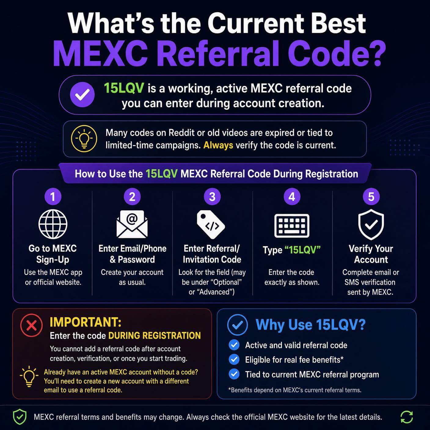 What's the current best MEXC referral code.