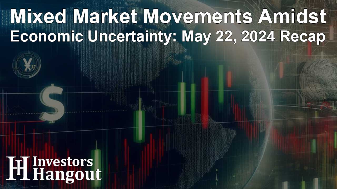 Mixed Market Movements Amidst Economic Uncertainty: May 22, 2024 Recap