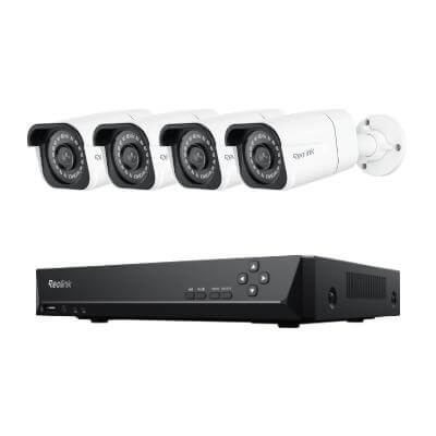 4 cameras and a nvr.
