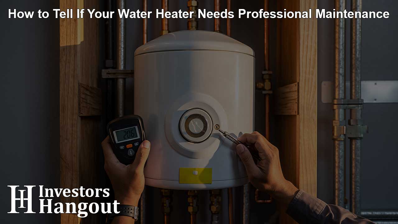 How to Tell If Your Water Heater Needs Professional Maintenance