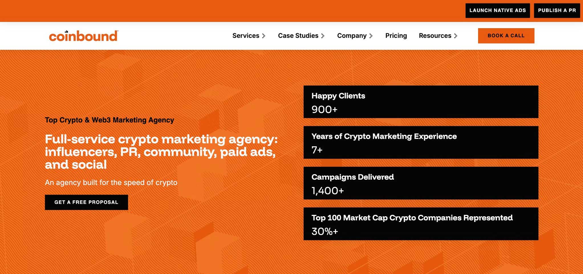 Coinbound Websites Homepage