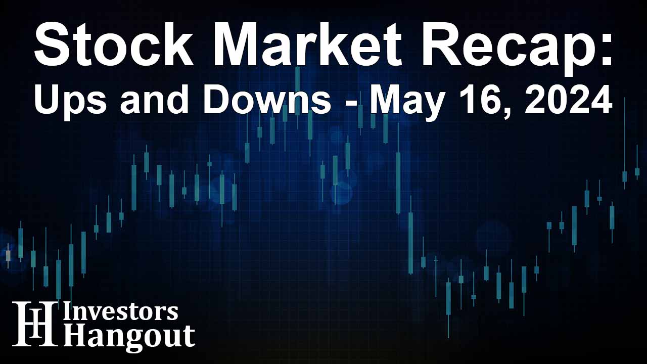 Stock Market Recap: Ups and Downs - May 16, 2024 - Article Image