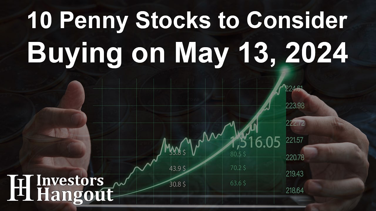 10 Penny Stocks to Consider Buying on May 13, 2024