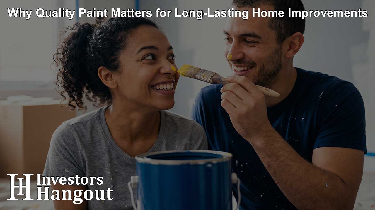 Why Quality Paint Matters for Long-Lasting Home Improvements