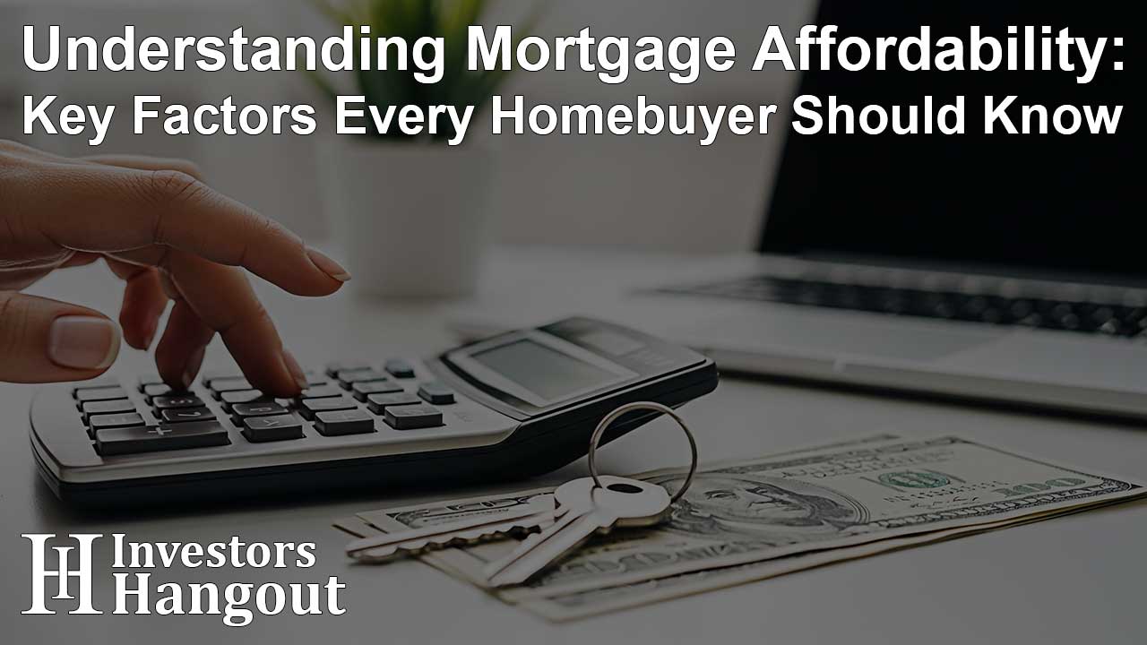 Understanding Mortgage Affordability: Key Factors Every Homebuyer Should Know
