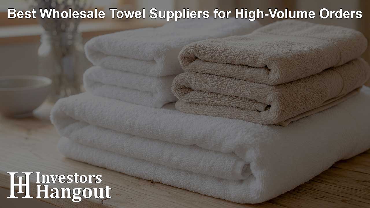 Best Wholesale Towel Suppliers for High-Volume Orders