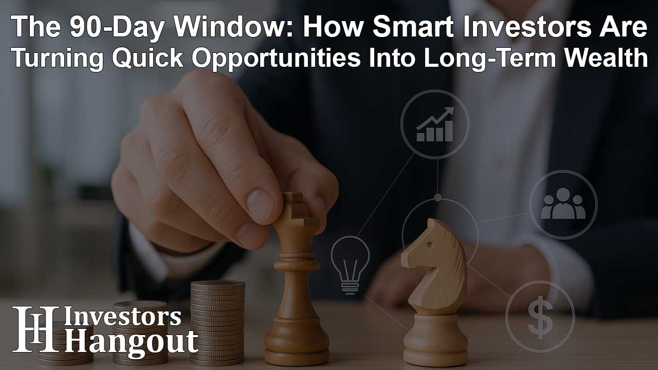 The 90-Day Window: How Smart Investors Are Turning Quick Opportunities Into Long-Term Wealth