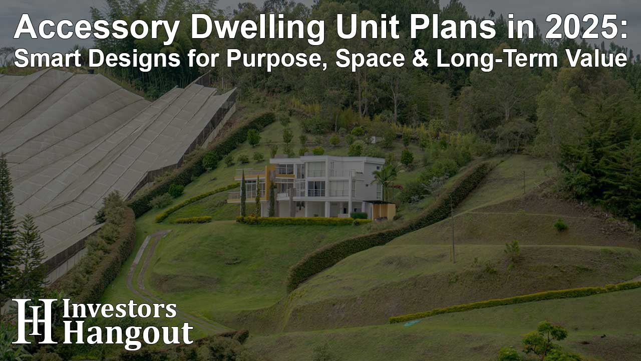 Accessory Dwelling Unit Plans in 2025: Smart Designs for Purpose, Space & Long-Term Value