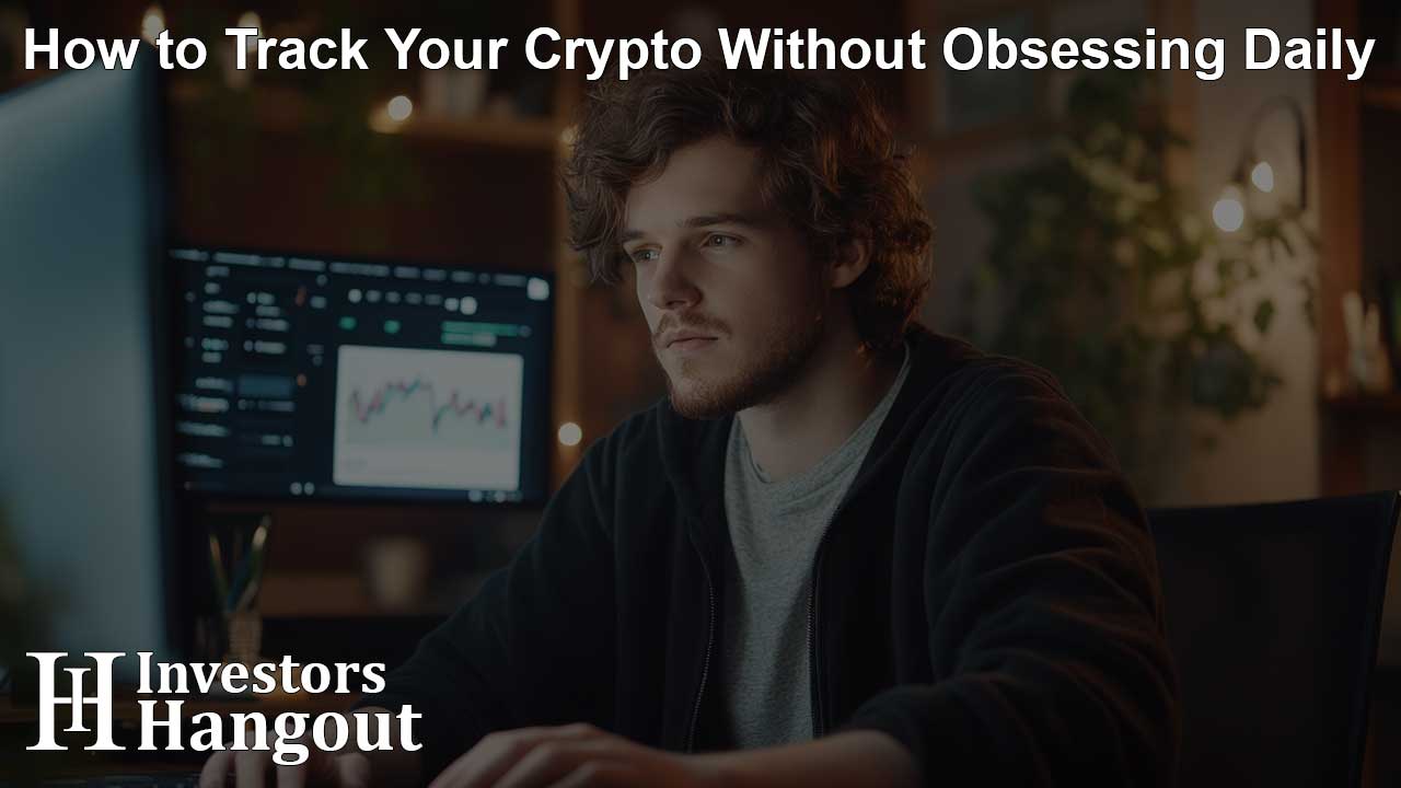 How to Track Your Crypto Without Obsessing Daily
