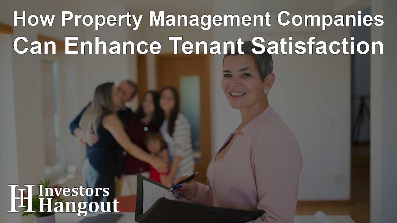 How Property Management Companies Can Enhance Tenant Satisfaction