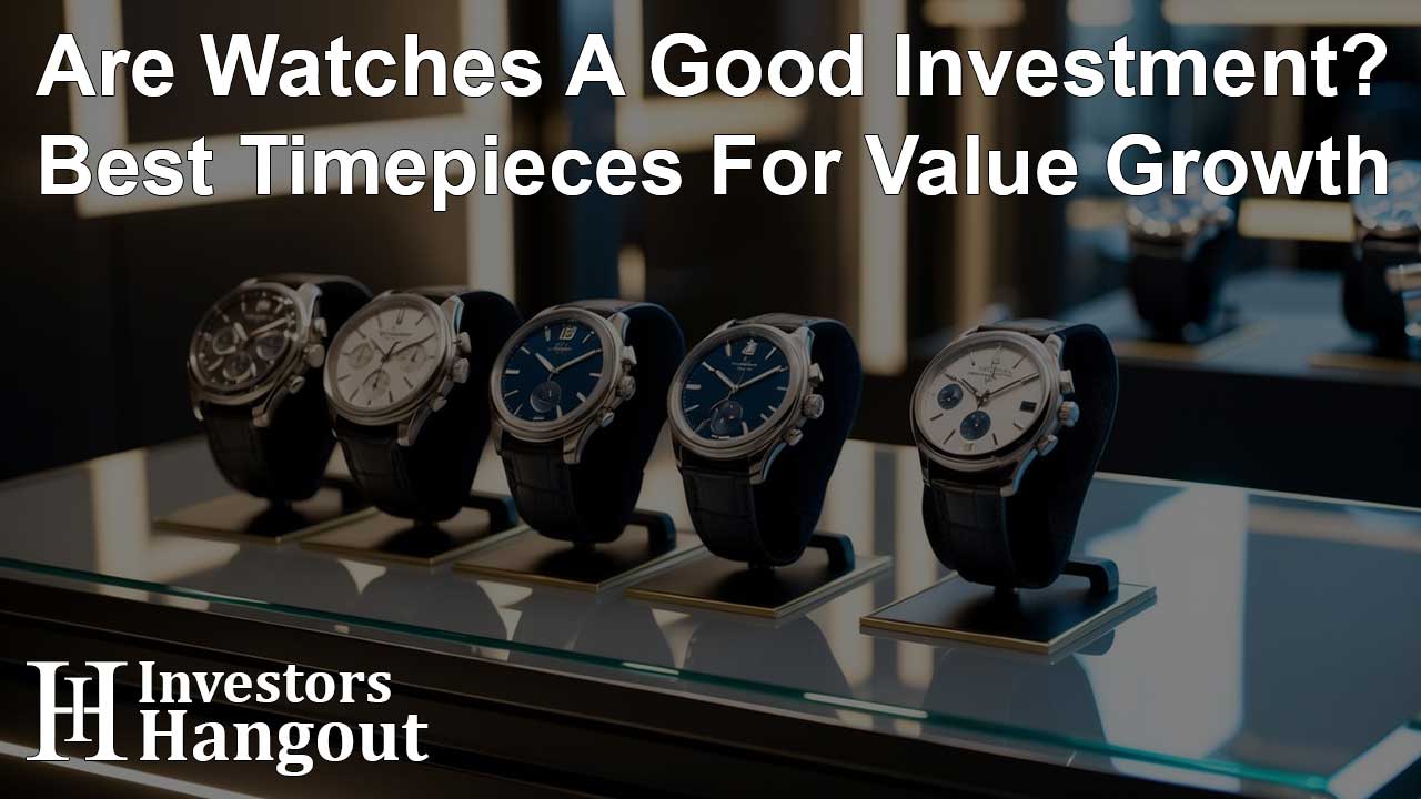 Are Watches A Good Investment? Best Timepieces For Value Growth