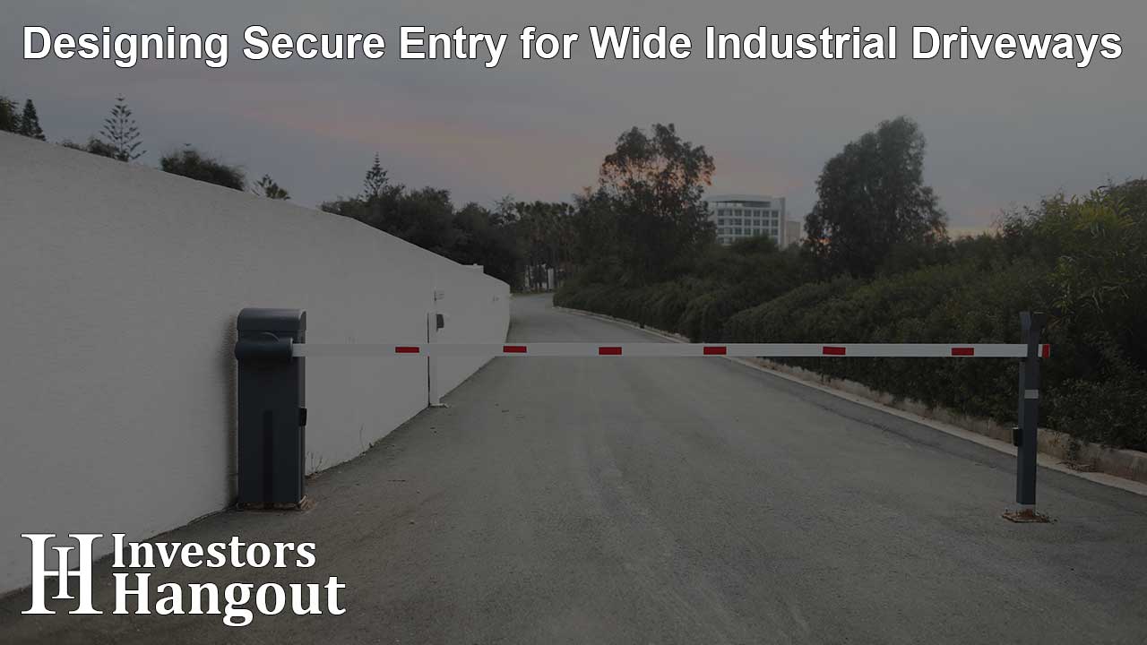 Designing Secure Entry for Wide Industrial Driveways