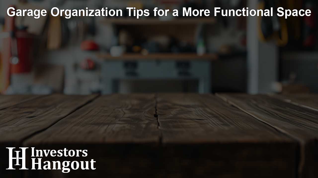 Garage Organization Tips for a More Functional Space