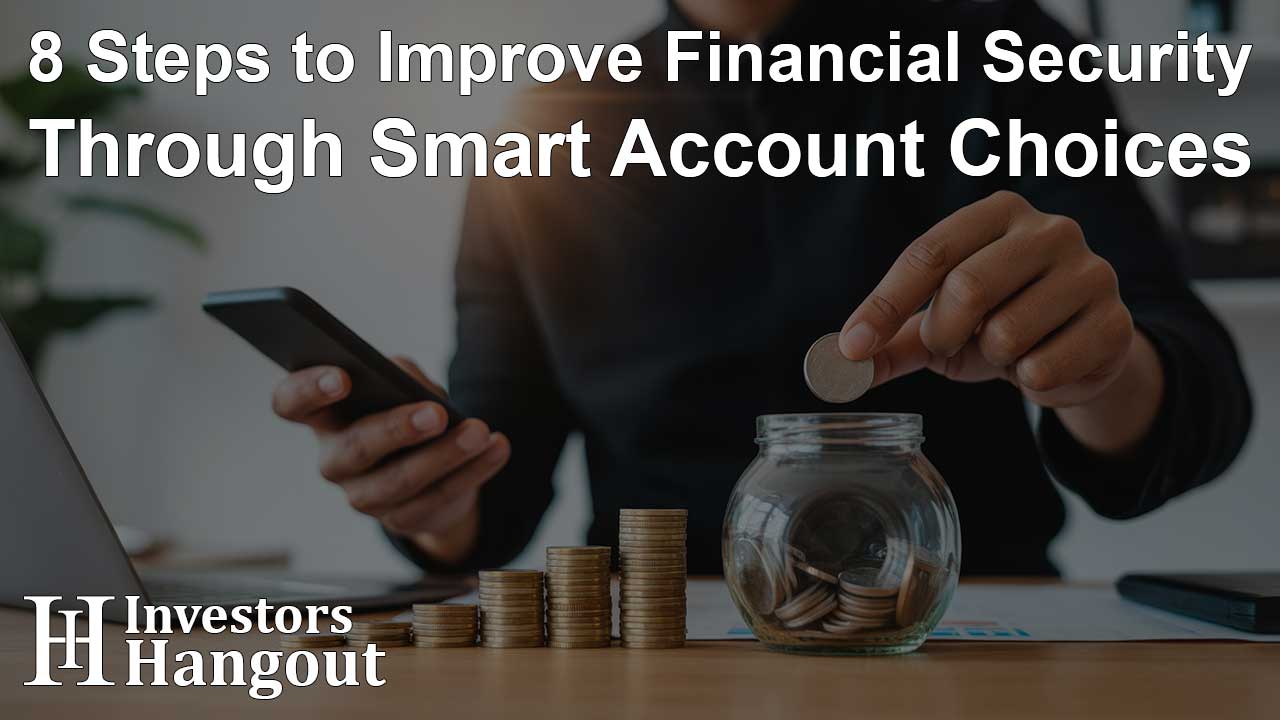 8 Steps to Improve Financial Security Through Smart Account Choices