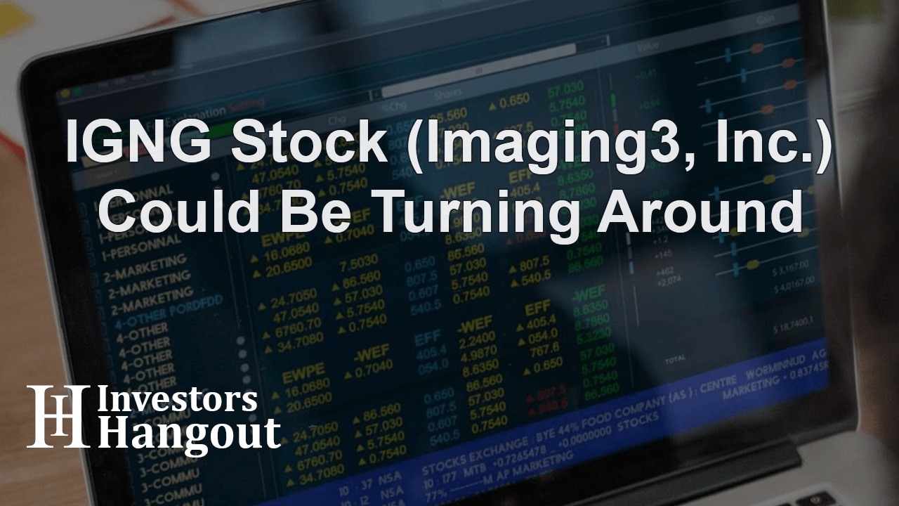 IGNG Stock (Imaging3, Inc.) Could Be Turning Around