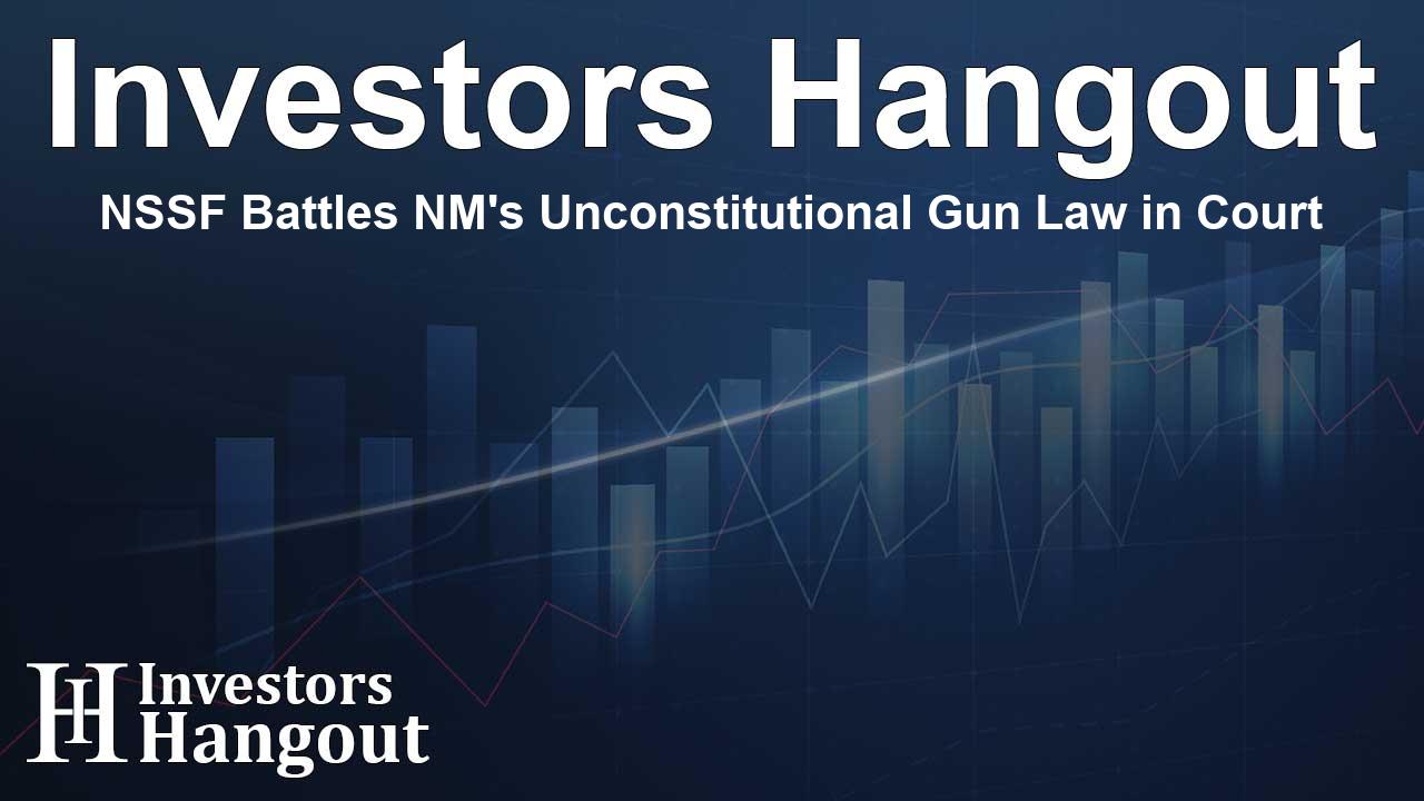 NSSF Battles NM's Unconstitutional Gun Law in Court