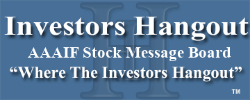 Alternative Investment Trust (OTCMRKTS: AAAIF) Stock Message Board