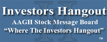 Asia Global Holdings Corp. (OTCMRKTS: AAGH) Stock Message Board