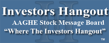 Asia Global Holdings Corp. (OTCMRKTS: AAGHE) Stock Message Board