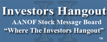 Asciano Group (OTCMRKTS: AANOF) Stock Message Board