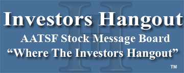 Aastra Technologies (OTCMRKTS: AATSF) Stock Message Board