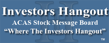 American Capital (NASDAQ: ACAS) Stock Message Board