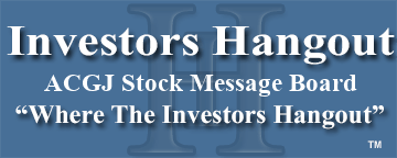 ACI Global Corporation (OTCMRKTS: ACGJ) Stock Message Board