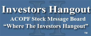 A2 Corporation Ltd. (OTCMRKTS: ACOPF) Stock Message Board