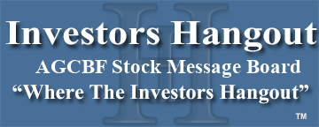 Amarillo Gold Corpor (OTCMRKTS: AGCBF) Stock Message Board