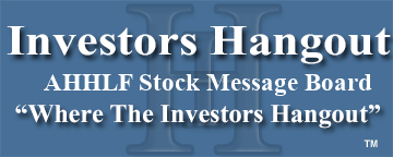 Asahi Holdings Inc (OTCMRKTS: AHHLF) Stock Message Board