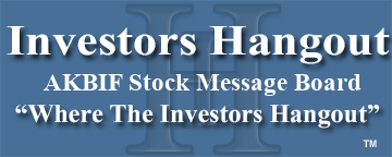 Akebono Brake Industries (OTCMRKTS: AKBIF) Stock Message Board
