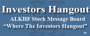 Alaska Hydro Corporation (OTCMRKTS: ALKHF) Stock Message Board