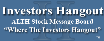 Allos Therapeutics (NASDAQ: ALTH) Stock Message Board