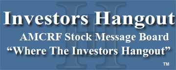 Amcor Ltd Ord (OTCMRKTS: AMCRF) Stock Message Board
