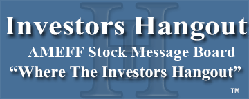 APPRECIATED MEDIA HLDGS INC. (OTCMRKTS: AMEFF) Stock Message Board