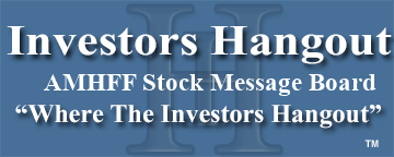 Amanta Resources Inc (OTCMRKTS: AMHFF) Stock Message Board