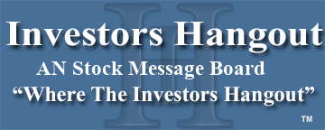 AutoNation Inc. (NYSE: AN) Stock Message Board