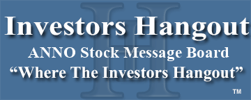 American Nano Silicon Technology Inc. (OTCMRKTS: ANNO) Stock Message Board