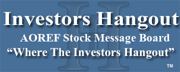 American Overseas Group Limited (OTCMRKTS: AOREF) Stock Message Board