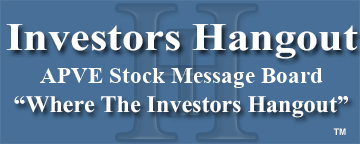 A S P Ventures Corporation (OTCMRKTS: APVE) Stock Message Board