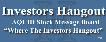 Aquagold Intl Inc (OTCMRKTS: AQUID) Stock Message Board