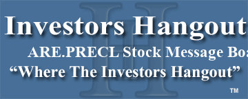 Alexandria Real Estate Equities, Inc. (OTCMRKTS: ARE.PRECL) Stock Message Board